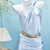 1Pc Tibetan Style Alloy Coin Tassel Waist Belly Chains for Women AJEW-GF0015-06AG-4