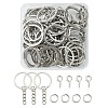 DIY Keychain Making Finding Kit DIY-YW0006-49-1