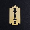 201 Stainless Steel Pendants STAS-S105-JN384-2-1