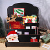 5-Tier Wood Display Riser Stands for Greeting Cards ODIS-WH0043-230B-6