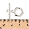 Alloy Toggle Clasps FIND-B047-10P-4