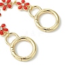 Zinc Alloy Spring Gate Rings Bag Extension Chains X1-AJEW-BA00142-01-5