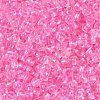 Transparent Inside Colours Glass Seed Beads SEED-A032-04P-3