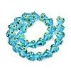 Handmade Bumpy Lampwork Beads Strands LAMP-N029-011C-2