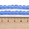 Frosted Handmade Lampwork Beads LAMP-C022-01A-4