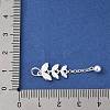 925 Sterling Silver Wheat Tassel Pendants STER-D288-02S-3