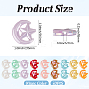 50Pcs Opaque Acrylic Beads OACR-PA0002-22-2