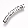 Tarnish Resistant 304 Stainless Steel Bayonet Clasps STAS-O114-053P-A-3