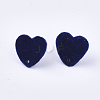 Flocky Iron Stud Earring Findings IFIN-S704-39A-1