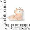 Flocky Opaque Resin Pendants RESI-G105-06A-3