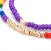 Glass Seed Beads Stretch Bracelets BJEW-JB06294-3