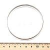 304 Stainless Steel Plain Bangles for Women BJEW-V004-02B-P-5