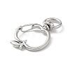 Apple Alloy Swivel Clasps LS-FIND-L012-02P-3