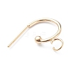 304 Stainless Steel Half Hoop Earrings X-STAS-Z028-B02-G-3