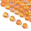Electroplate Glass Beads EGLA-YW0005-01V-1