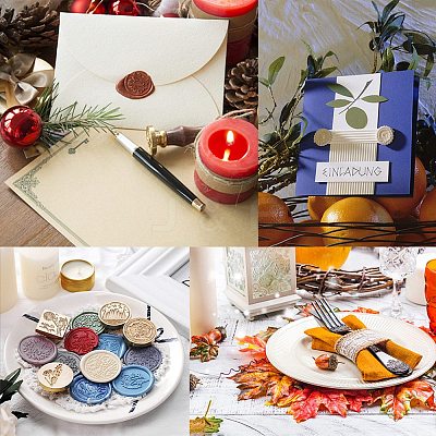 Wax Seal Stamp Set AJEW-WH0131-737-1