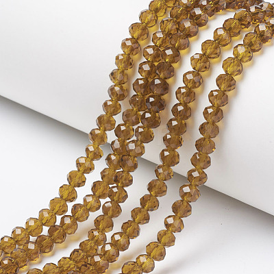 Glass Beads Strands EGLA-A034-T8mm-D02-1