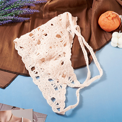 Polyester Triangle Headscarf OHAR-TAC0002-03A-1