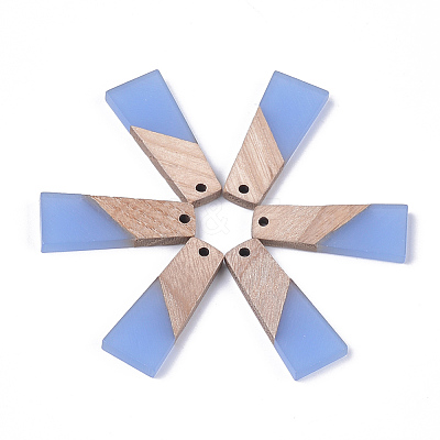 Resin & Wood Pendants RESI-S358-59-M-1