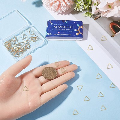 Brass Triangle Linking Ring FIND-SC0006-42-1