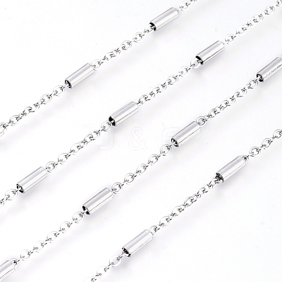 Tarnish Resistant 304 Stainless Steel Cable Chains CHS-D029-01P-1