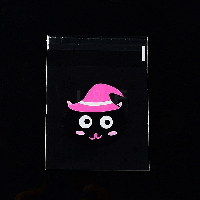 Halloween Theme Plastic Bakeware Bag ABAG-F007-03B-1