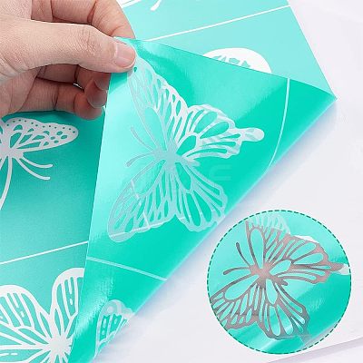 Self-Adhesive Silk Screen Printing Stencil DIY-WH0173-021-D-1