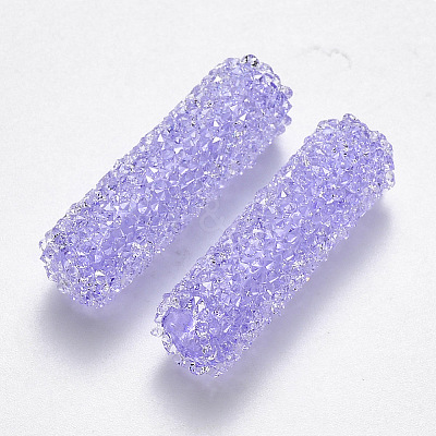 Transparent Acrylic Beads X-TACR-R141-04-1