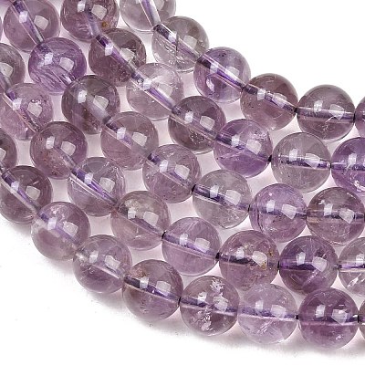 Natural Amethyst Beads Strands GG-CBA20C8-A02-6MM-1
