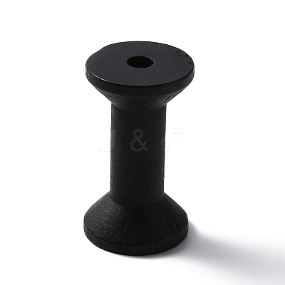 Wooden Empty Spools WOOD-WH0027-35A-02-1
