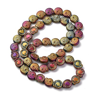 Electroplate Glass Beads Strands EGLA-F164-FP01-1