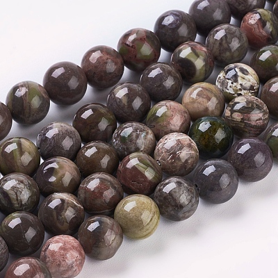 Natural Gemstone Beads Strands G-D062-8mm-1-1