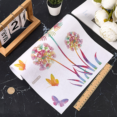 Waterproof PVC Window Stickers DIY-WH20053-13F-1