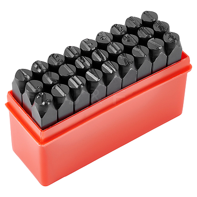 27Pcs Carbon Steel Stamps DIY-WH0740-11B-1