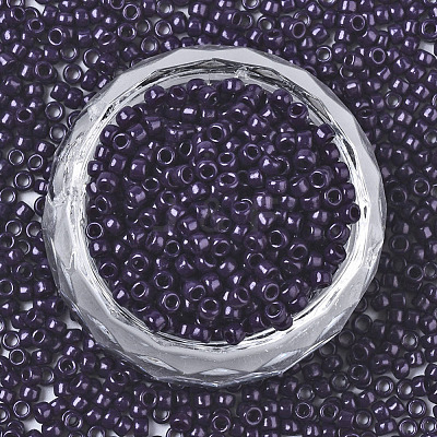Baking Paint Glass Seed Beads SEED-S042-05A-01-1