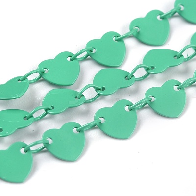 Spray Painted Brass Link Chains CHC-H103-01C-1