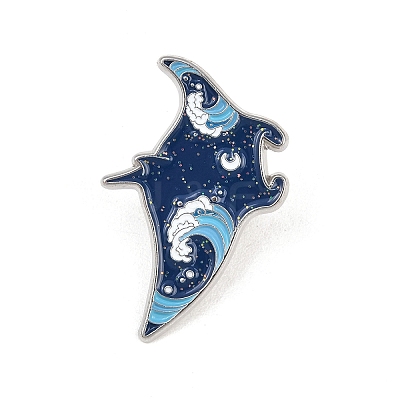 Ocean Theme Enamel Pins JEWB-L027-08P-02-1