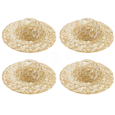 Doll Straw Hat DIY-WH0504-827D-1