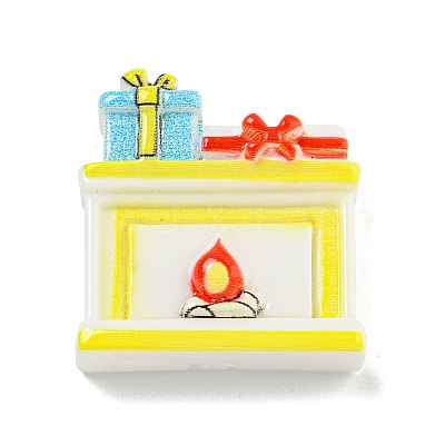 Christmas Opaque Resin Decoden Cabochons LS-RESI-U006-04J-1