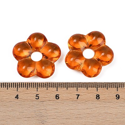 Transparent Glass Beads GLAA-F129-01-1