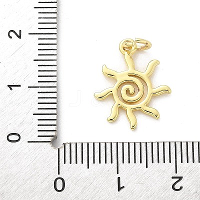 Brass Pendants X-KK-S511-21G-1