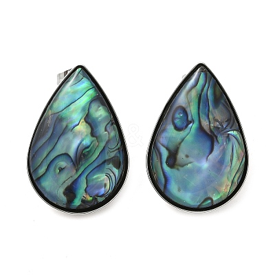 304 Stainless Steel Stud Earrings EJEW-C138-01P-1