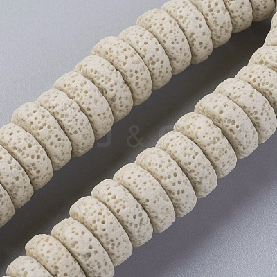 Natural Lava Rock Beads Strands G-F671-02B-02-1