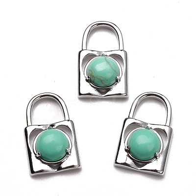 Natural & Synthetic Gemstone Pendants G-I321-08P-1