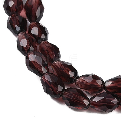 Transparent Glass Beads Strands EGLA-N013-T10mm-D05-1