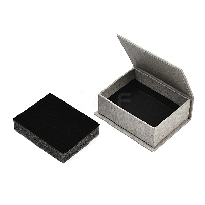 Floral Printed Paper Jewelry Display Magnetic Cases CON-K015-03A-03-1