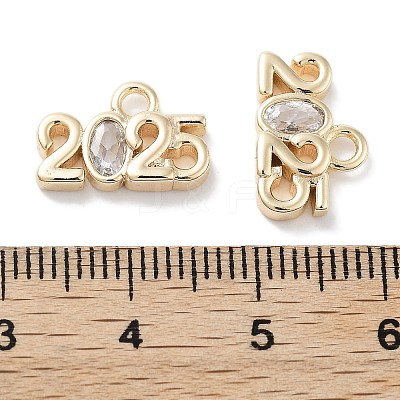 Glass Charms KK-C077-02G-1
