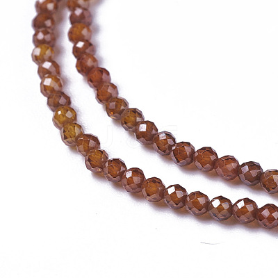 Cubic Zirconia Beads Strands G-F596-48H-3mm-1