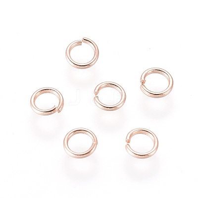304 Stainless Steel Open Jump Rings STAS-O098-01RG-04-1