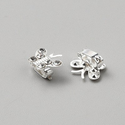 Butterfly Alloy Rhinestone Hair Fastener for Women Girls Hairstyling OHAR-WH0011-56A-1